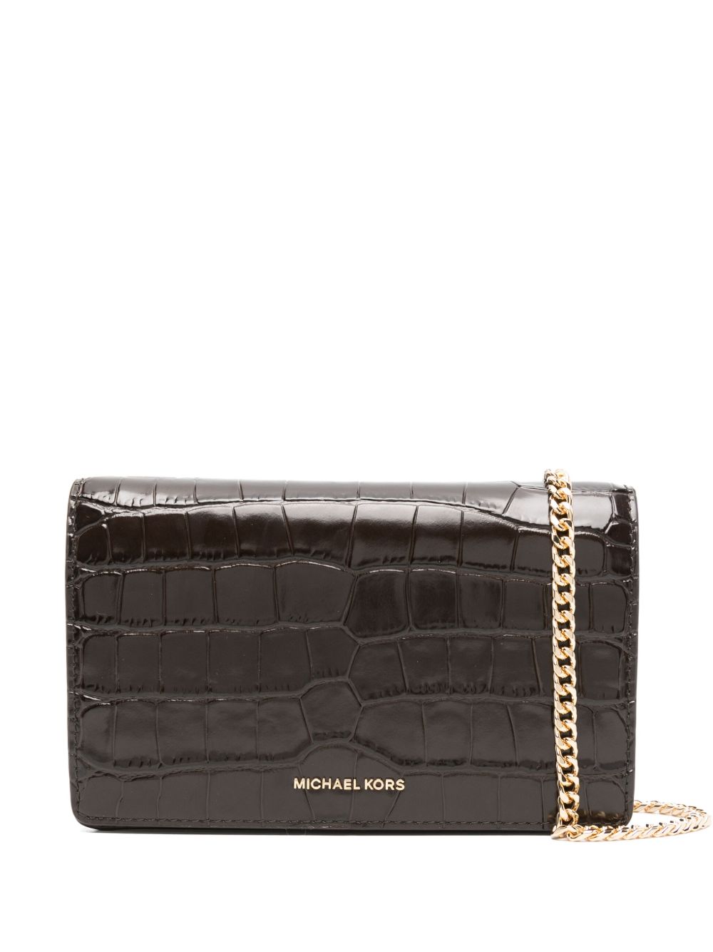 Michael Kors Jet Set 斜挎包 - 褐色