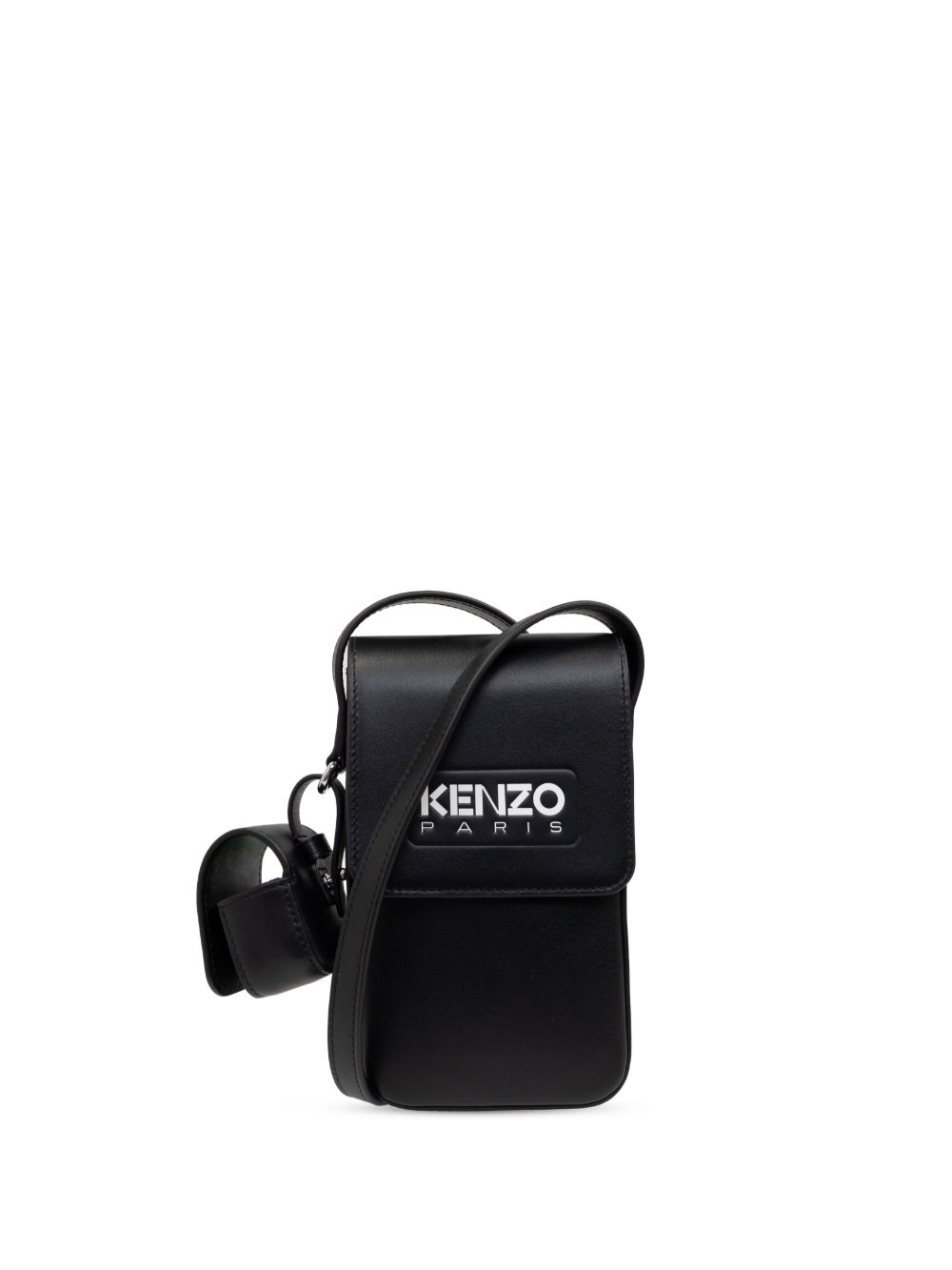 Kenzo KENZO Emboss 袢带手机包 - 黑色