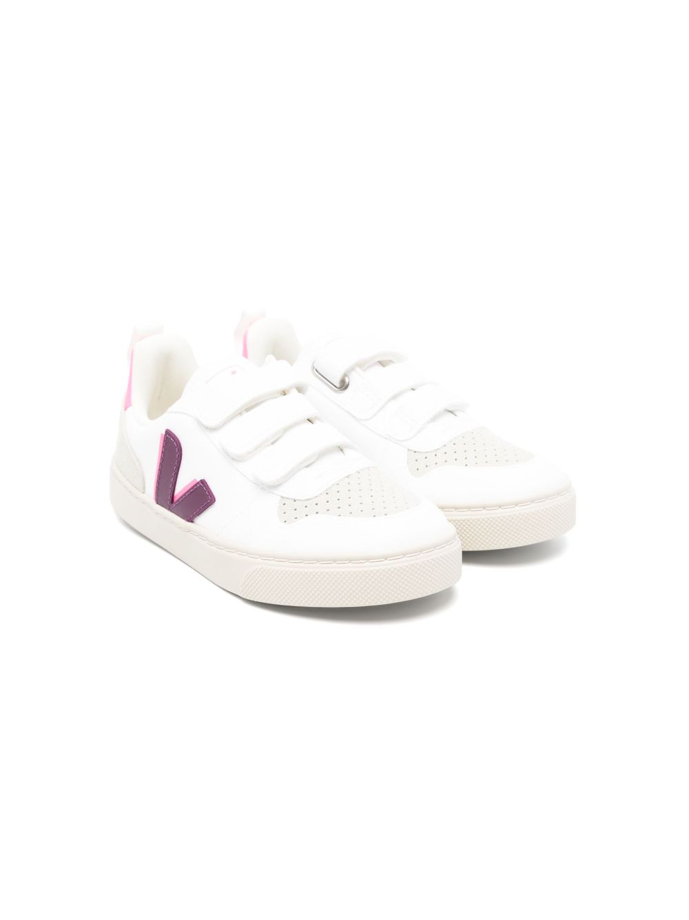 VEJA Kids V-10 低帮运动鞋 - 白色