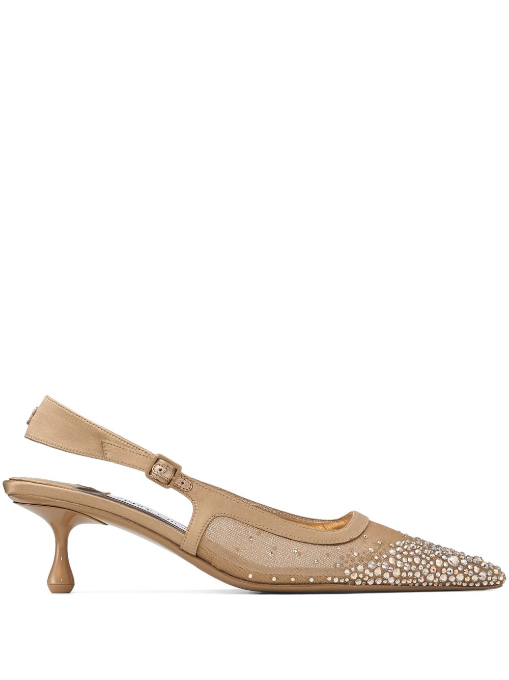 Jimmy Choo Amel 低跟鞋（5厘米） - 中性色