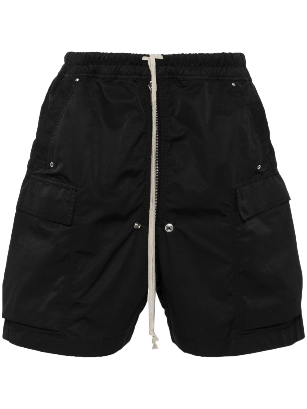 Rick Owens DRKSHDW Cargobela 短裤 - 黑色