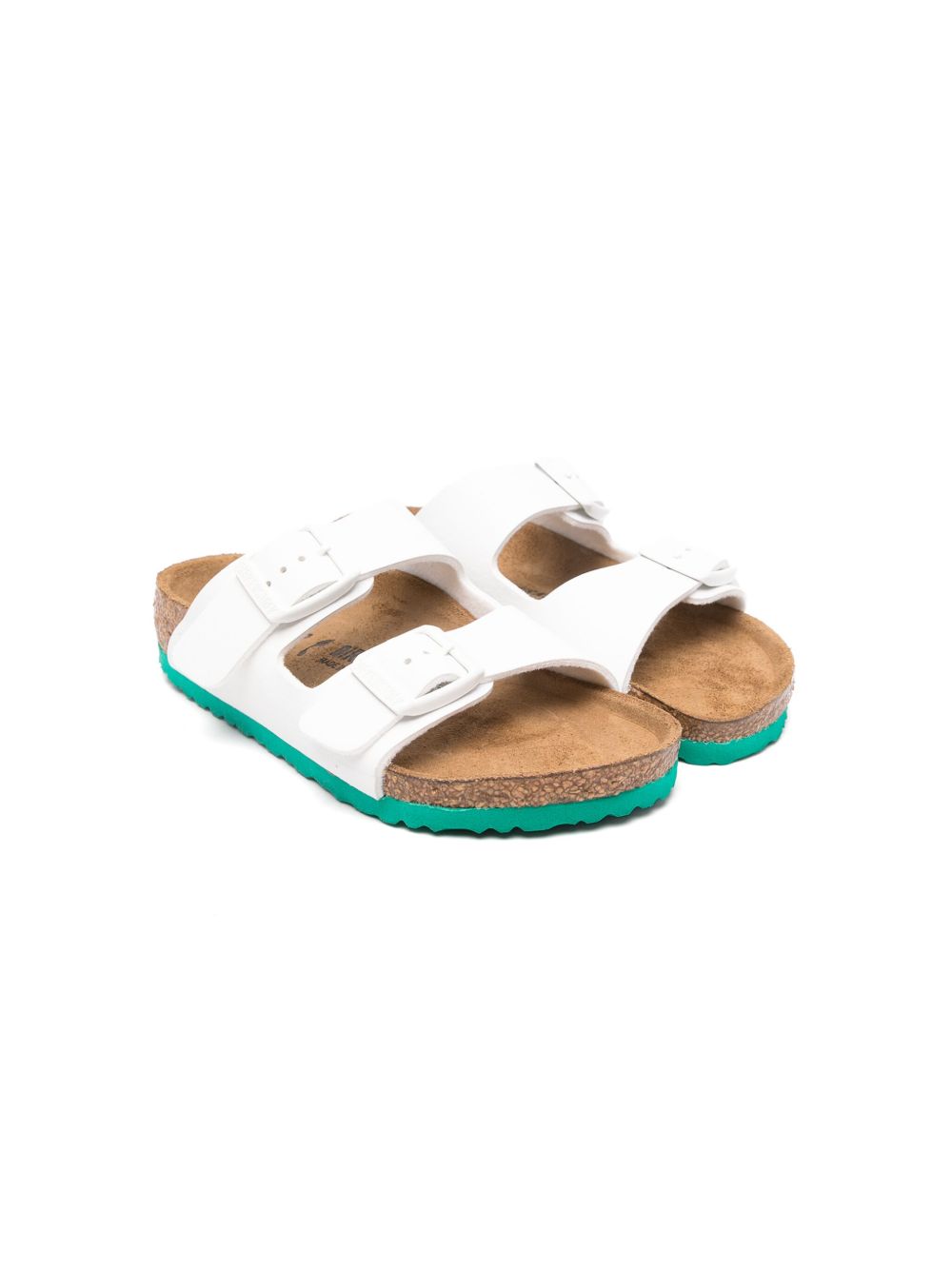 Birkenstock Kids Arizona 凉鞋 - 白色