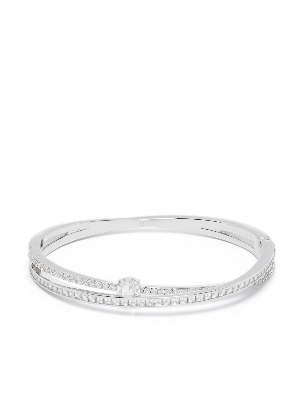 Swarovski Hyperbola 手镯 - 银色