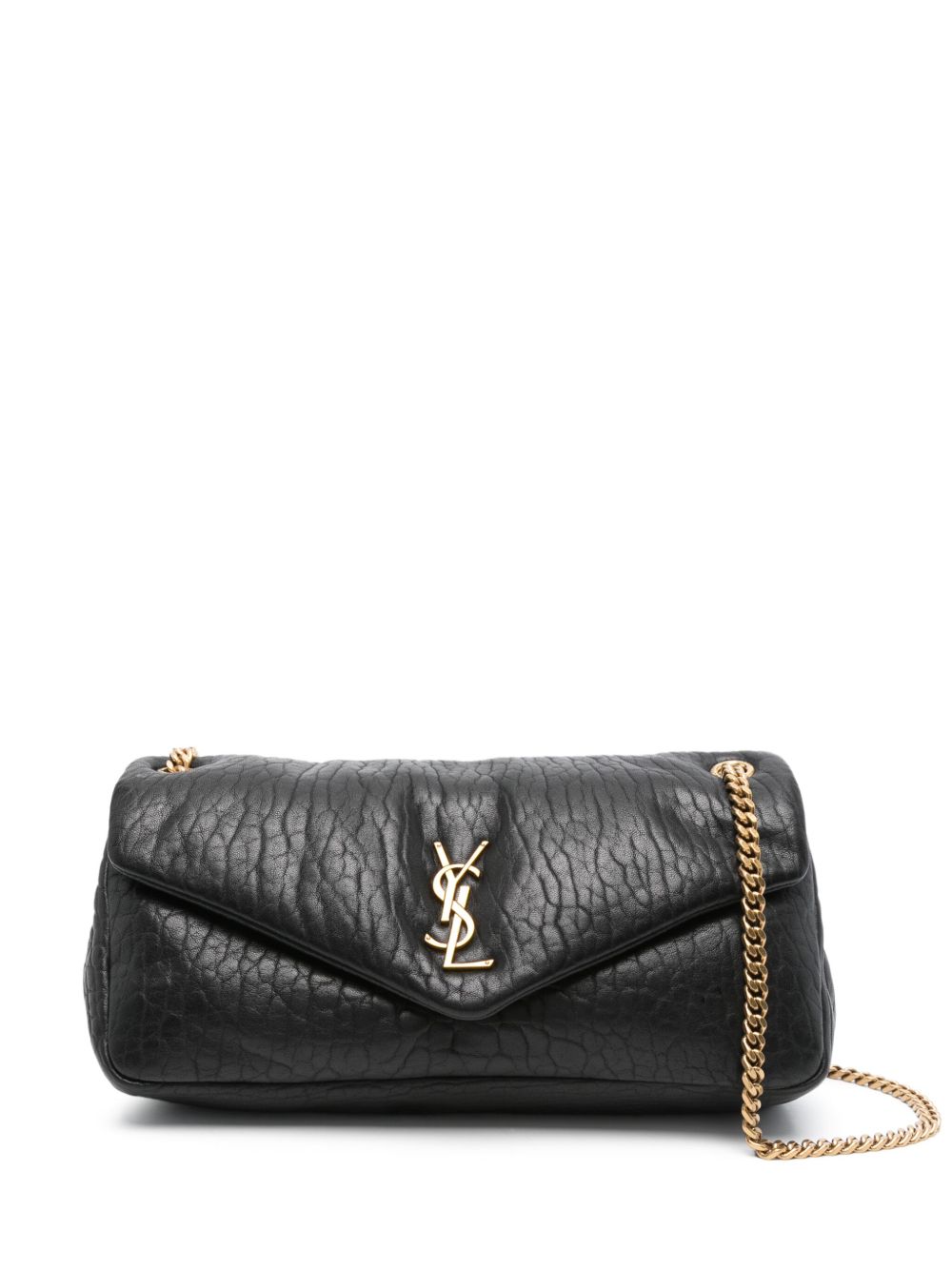 Saint Laurent Calypso 中号单肩包 - 黑色