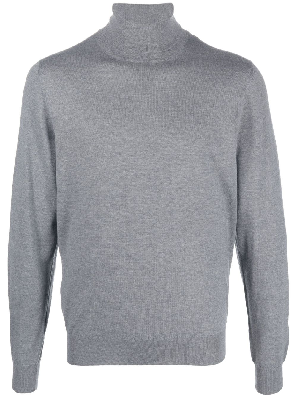 Corneliani 高领长袖毛衣 - 灰色