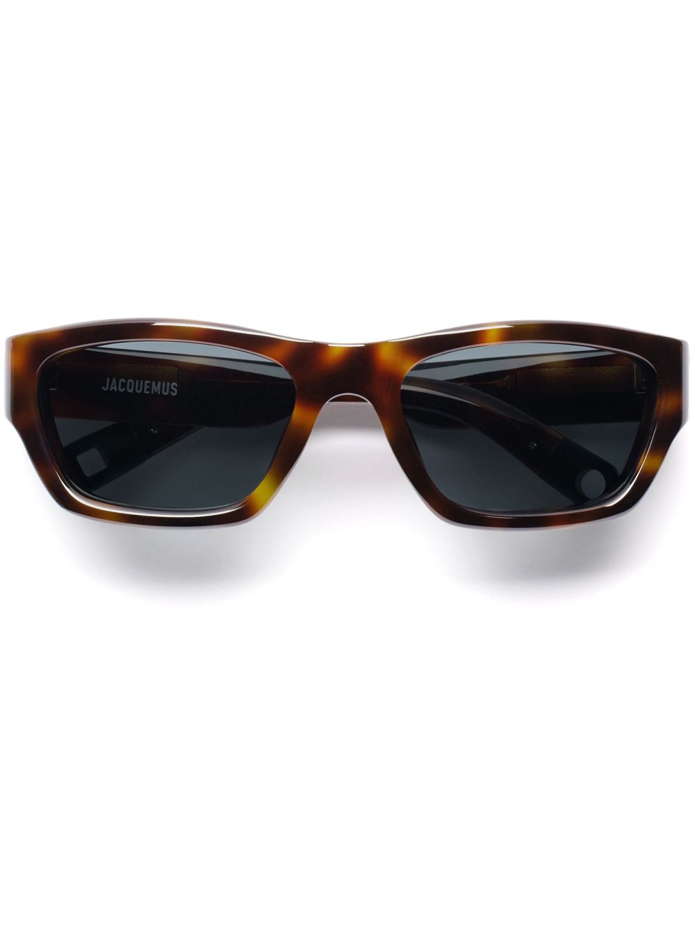 Jacquemus Les Lunettes Meridiano 太阳眼镜 - 褐色