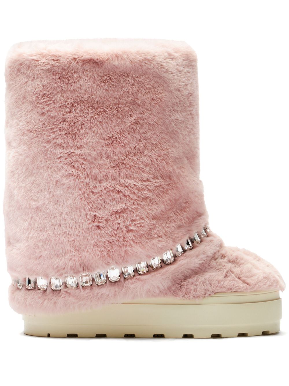 Casadei Double Face Ortisei 高跟靴子（8厘米） - 粉色