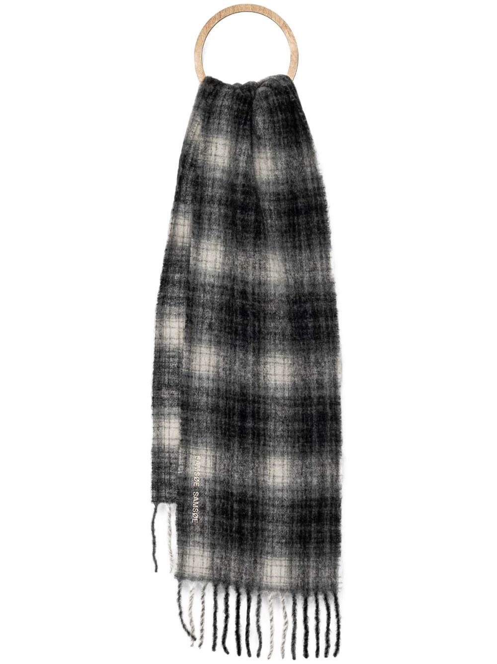 SAMSOE SAMSOE Alex scarf - 黑色