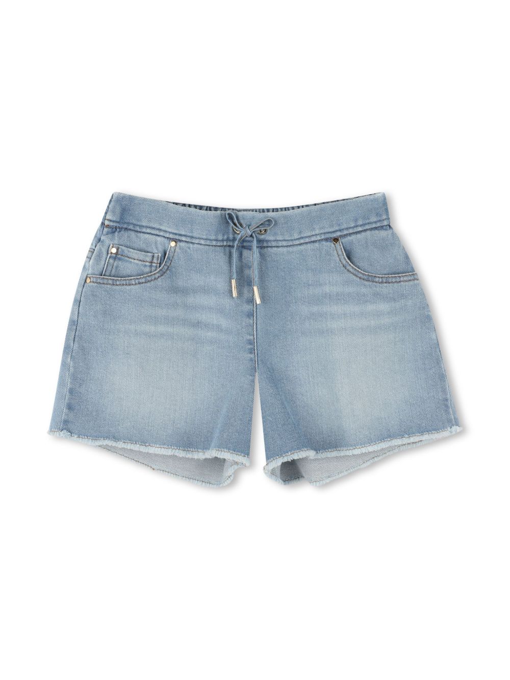 Chloé Kids 牛仔短裤 - 蓝色