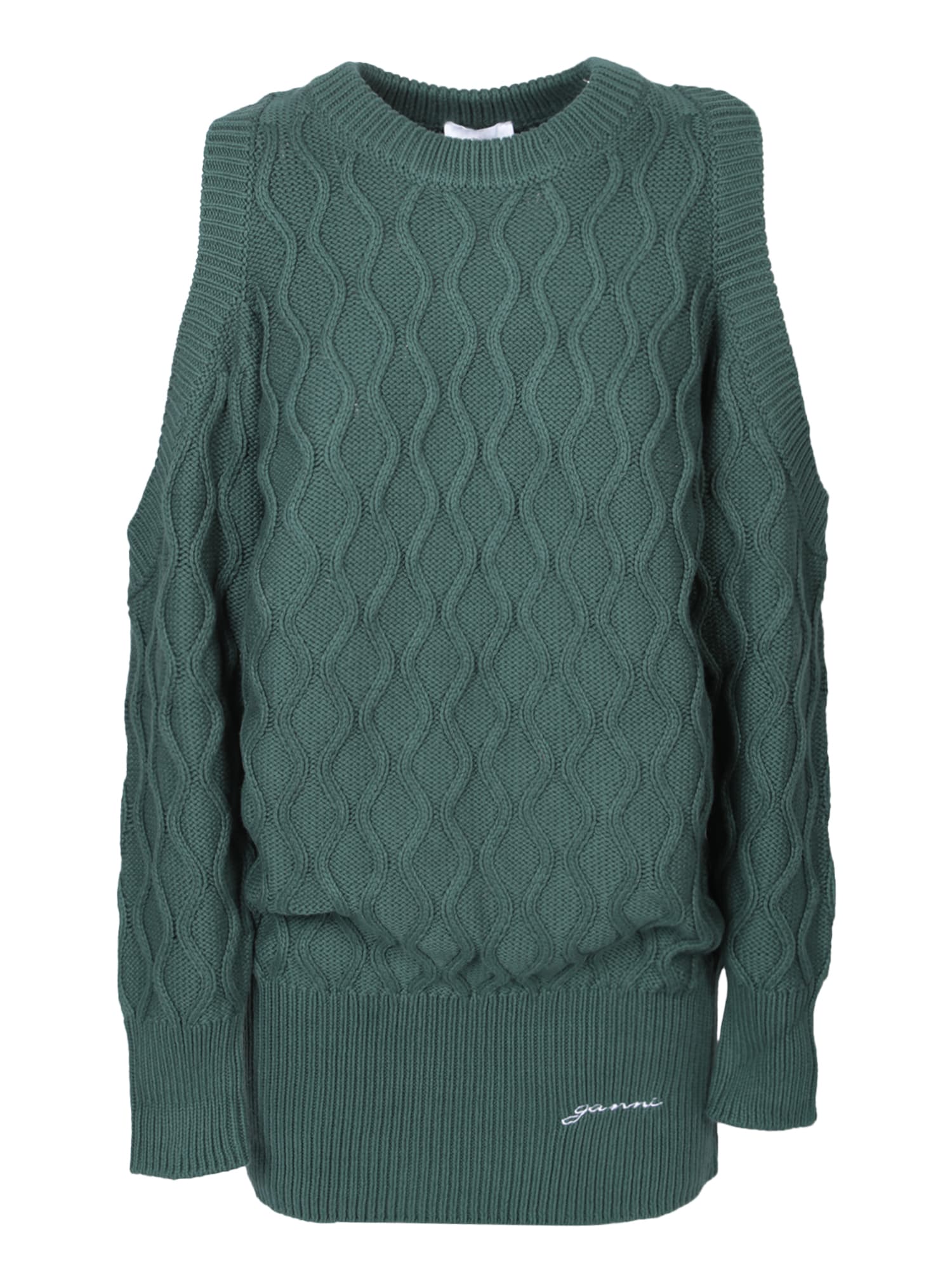 Ganni Cut-out Detail Pullover