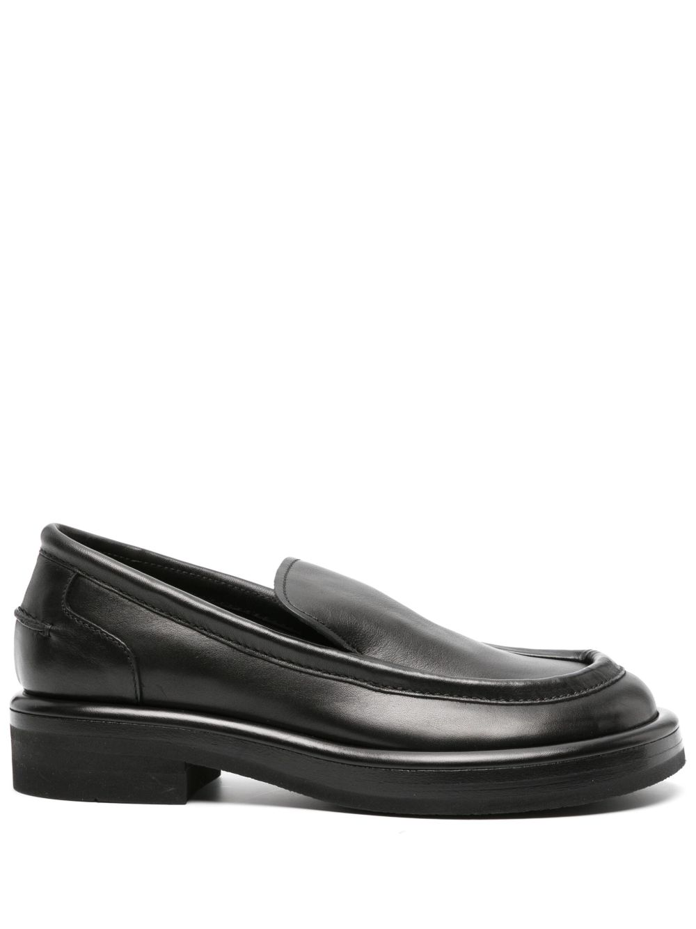 Officine Creative Era 009 皮质乐福鞋 - 黑色