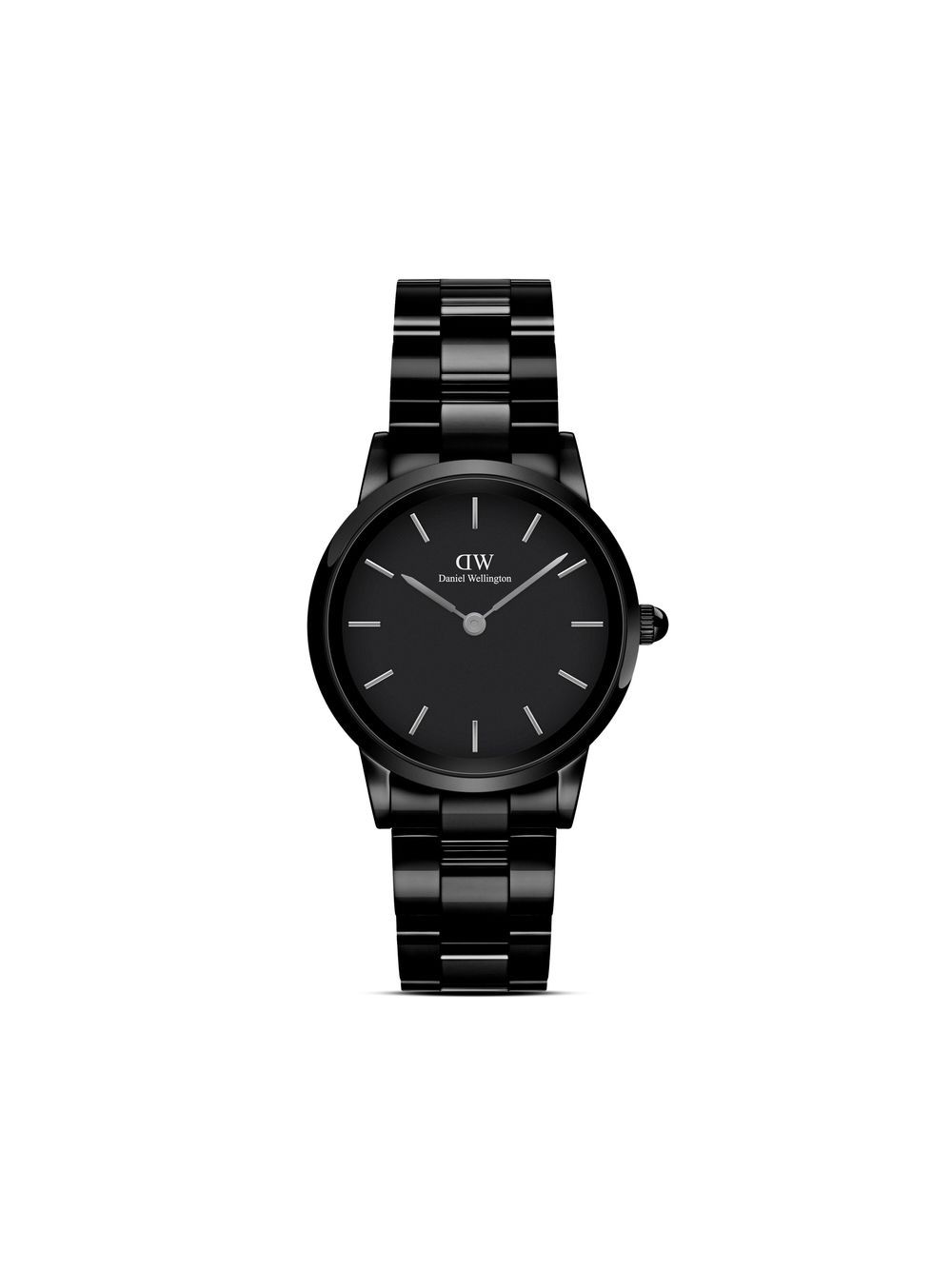 Daniel Wellington Iconic Link Ceramic 28毫米腕表 - 黑色