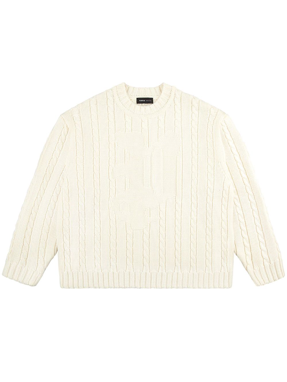 Purple Brand Gothic P 毛衣 - 白色