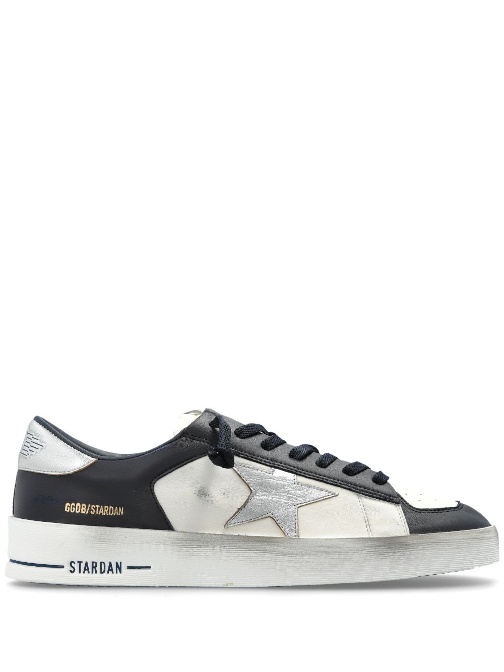 Golden Goose Stardan Con Collarino E Passalacci 运动鞋 - 黑色