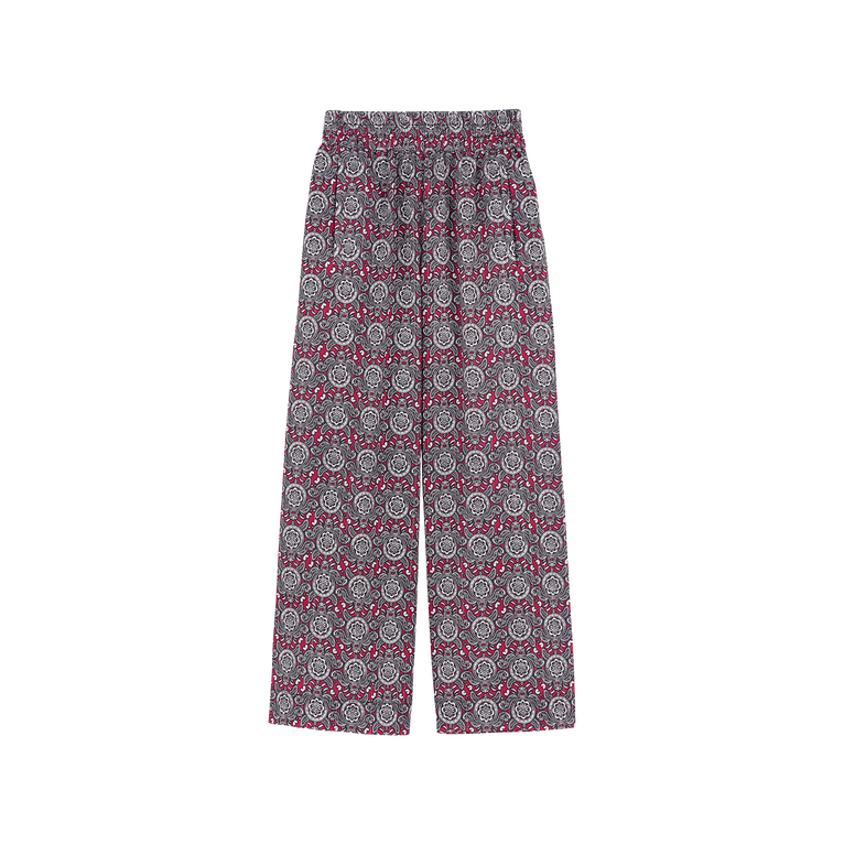 Vilebrequin Girls Straight-leg Pants Tribal Turtles - Galory - Red - Size 8