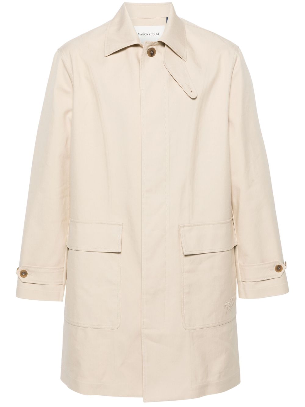 Maison Kitsuné Macintosh 棉派克大衣 - 中性色