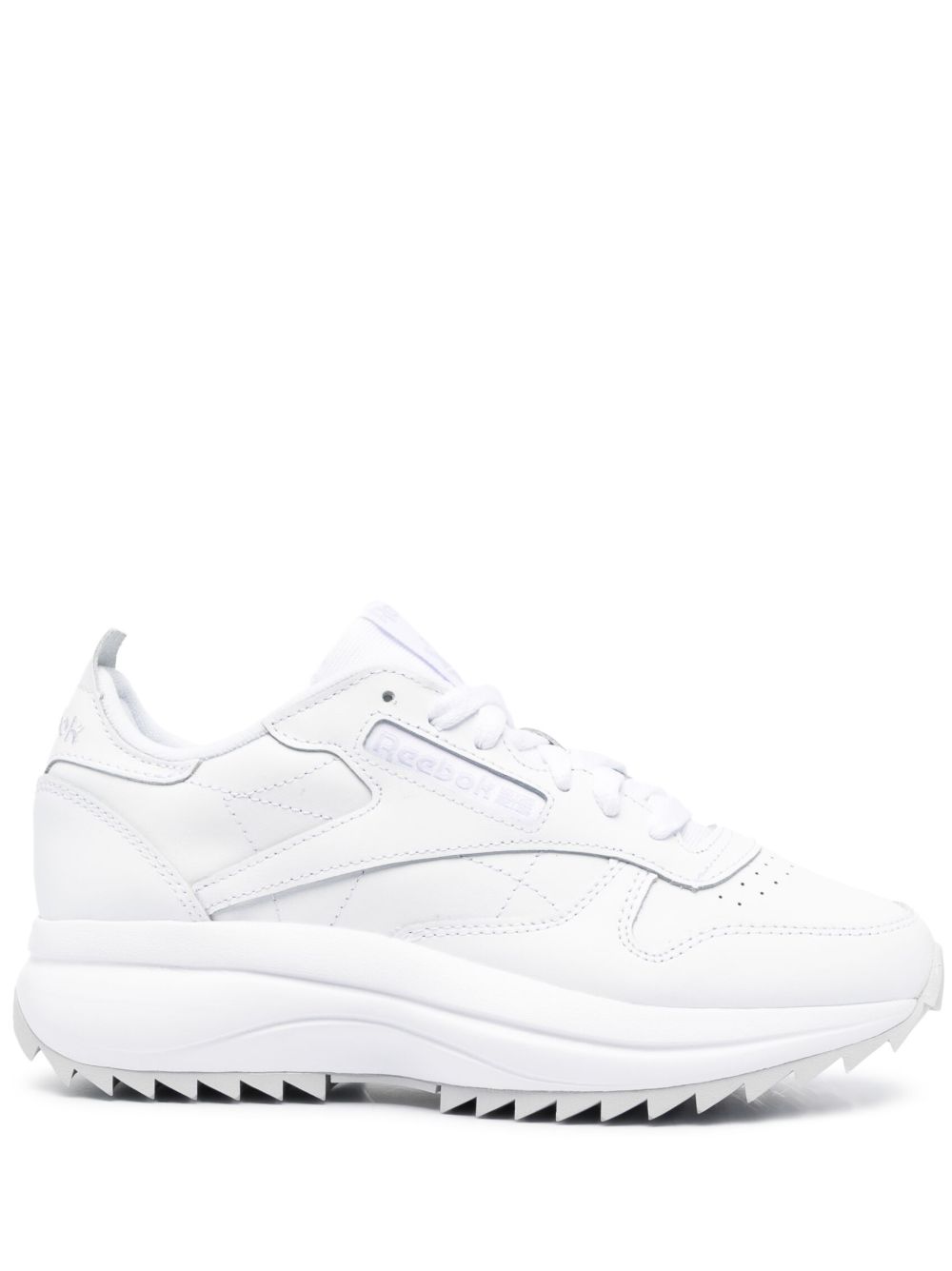 Reebok 标贴低帮运动鞋 - 白色