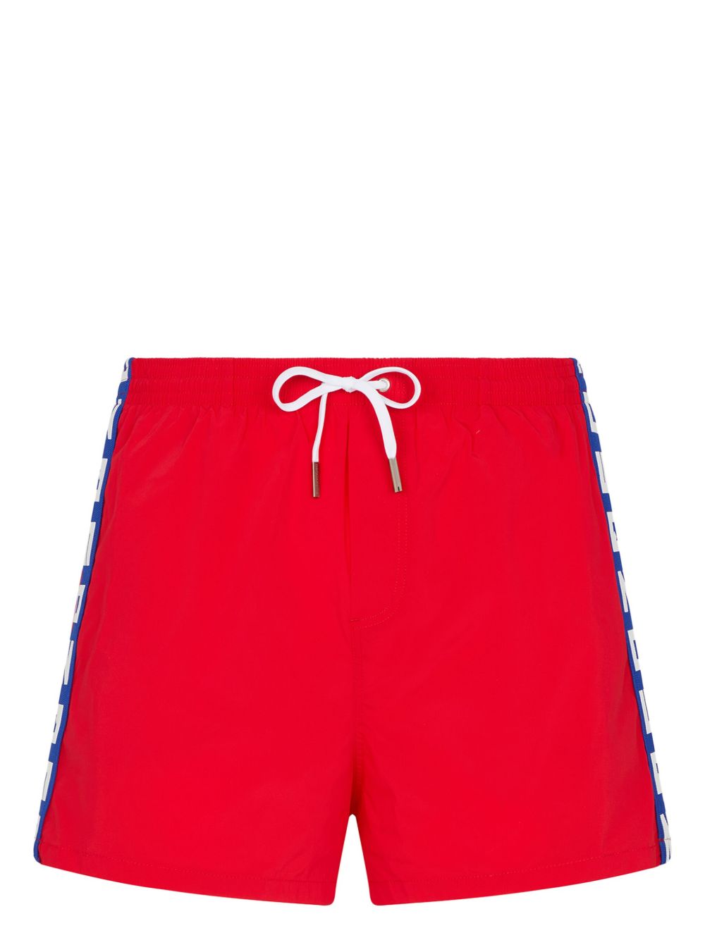 DSQUARED2 logo织带泳裤 - 红色