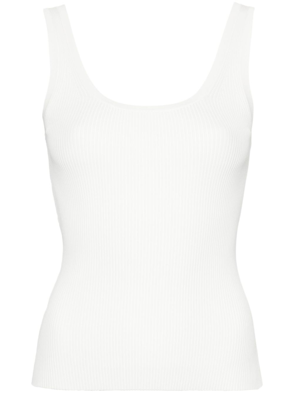 ZIMMERMANN Halliday 罗纹坦克背心 - 白色
