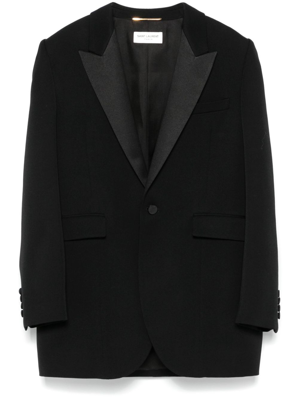 Saint Laurent 塔士多西装夹克 - 黑色