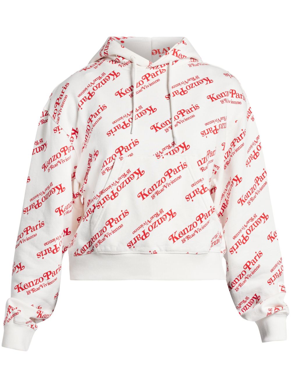Kenzo x Verdy logo印花连帽衫 - 白色