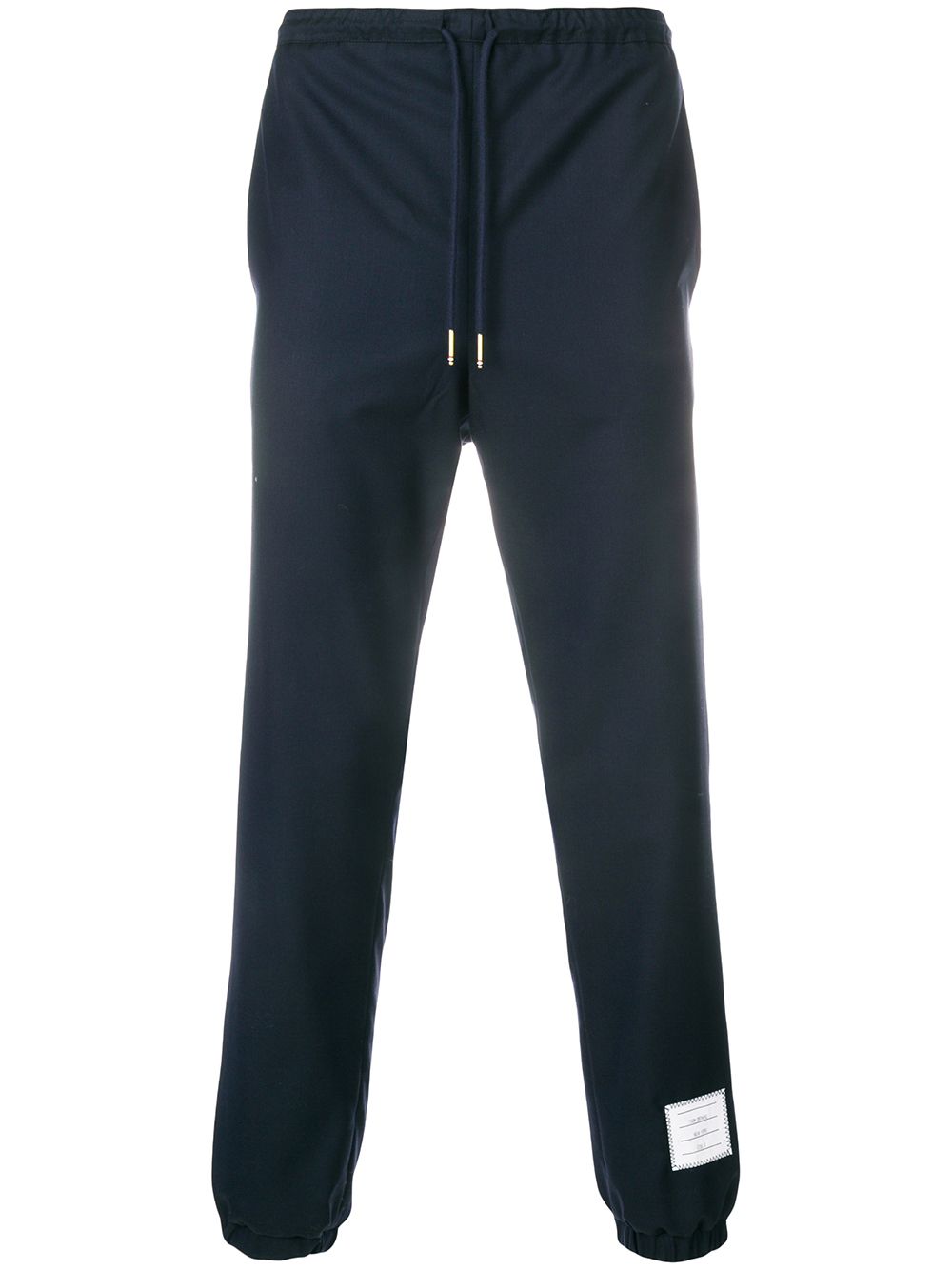 Thom Browne Super 120s斜纹羊毛运动长裤 - 蓝色