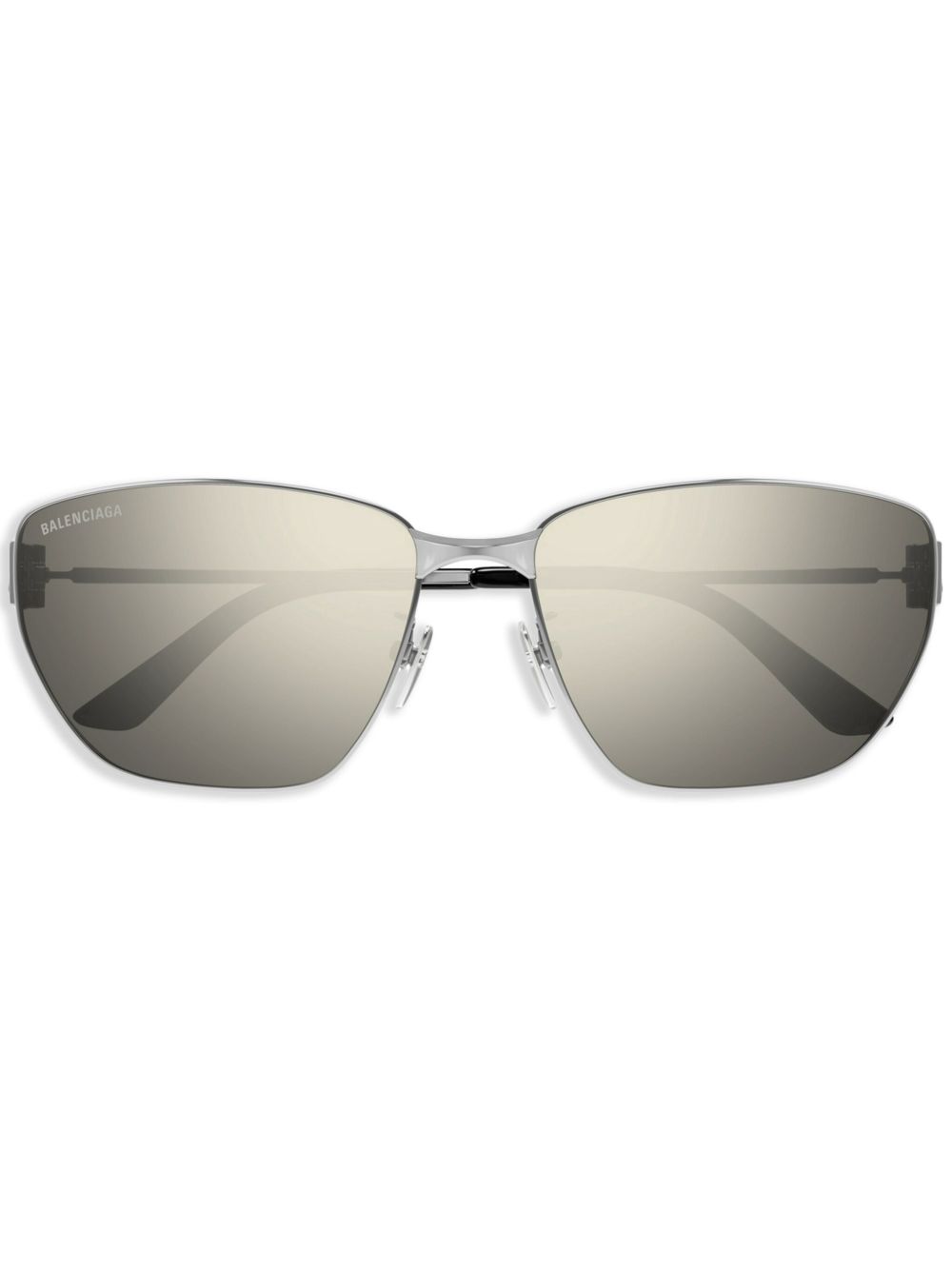 Balenciaga Eyewear BB0337SK 太阳眼镜 - 银色