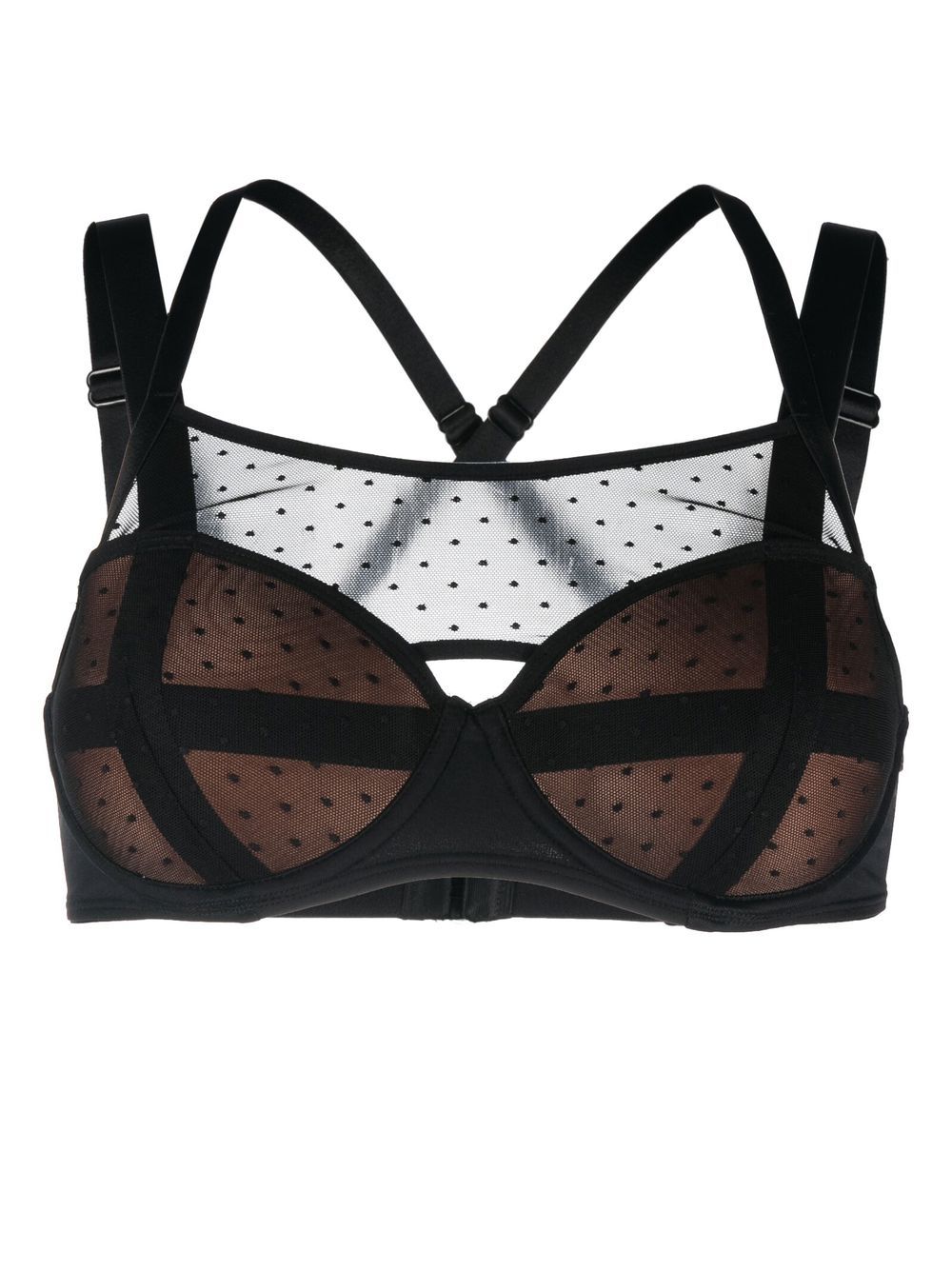Marlies Dekkers Flash Dance 填充平台式文胸 - 黑色