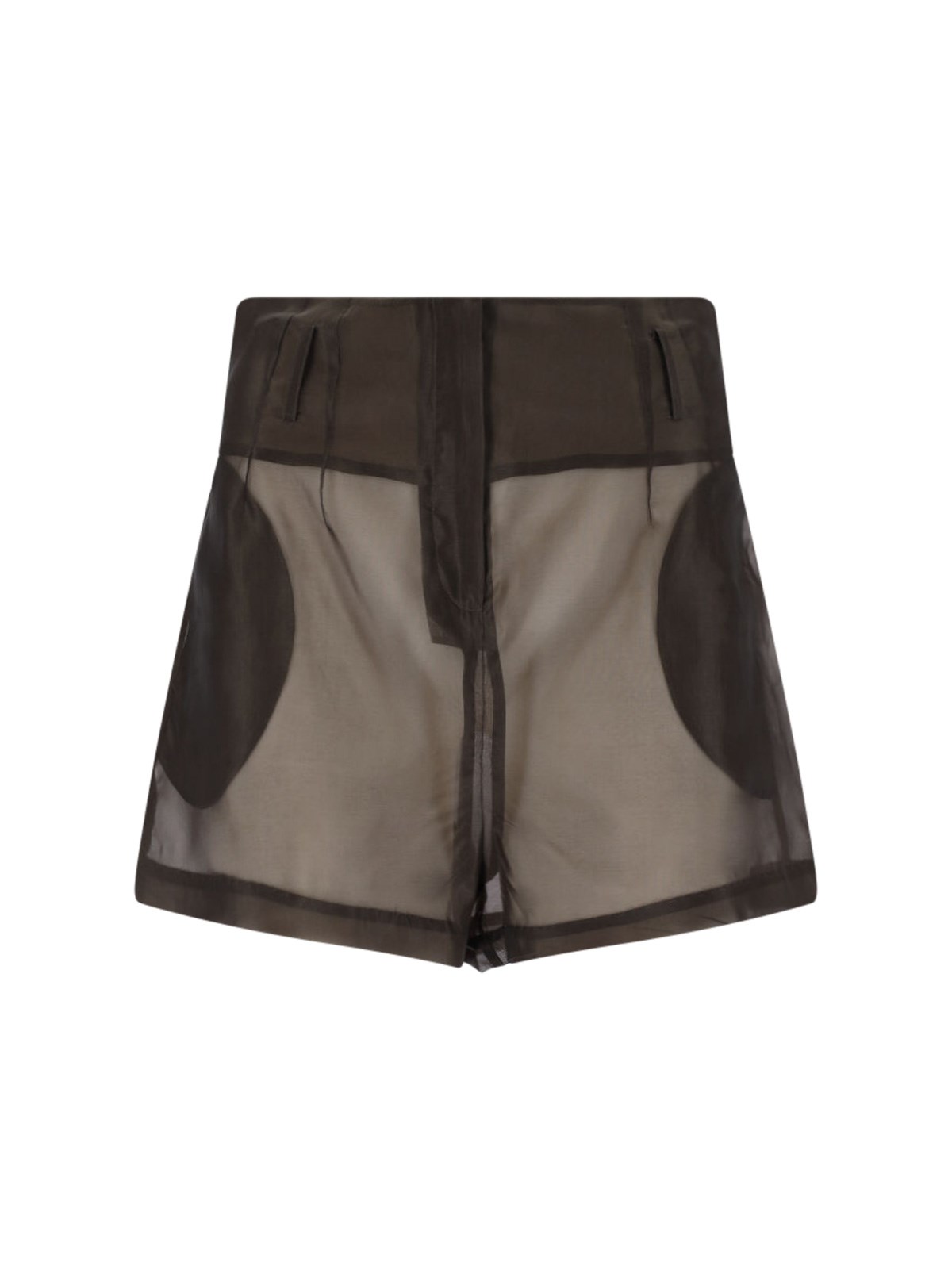 The Frankie Shop Silk Blend Shorts