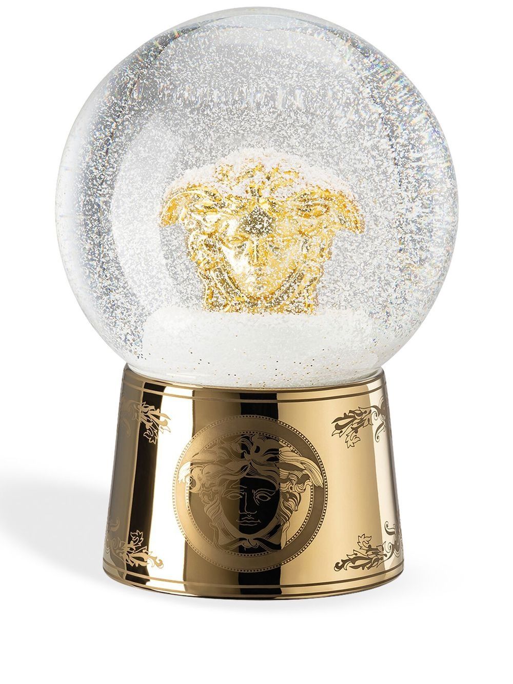 Versace Golden Medusa 雪景球 - 金色