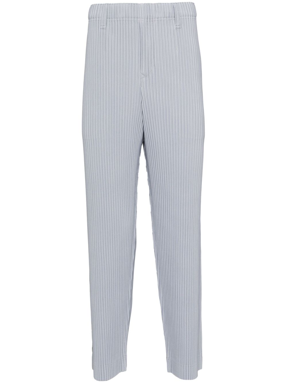 Homme Plissé Issey Miyake 褶饰西裤 - 灰色