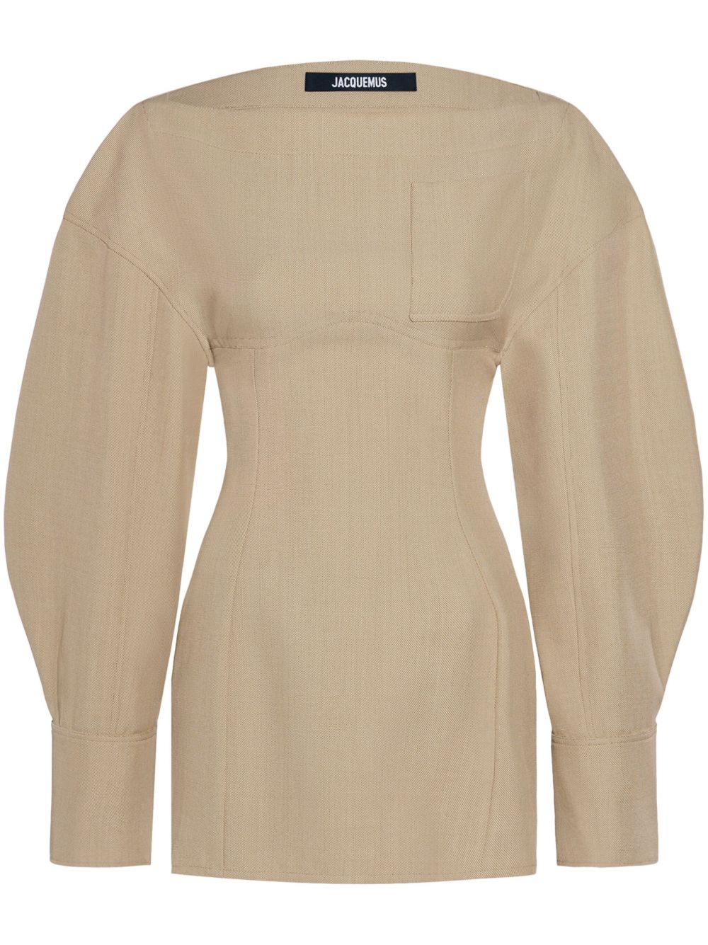 Jacquemus La robe chemise Casaco 连衣裙 - 中性色
