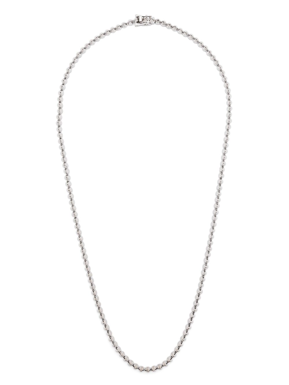 Eddie Borgo Cone Tennis necklace - 银色