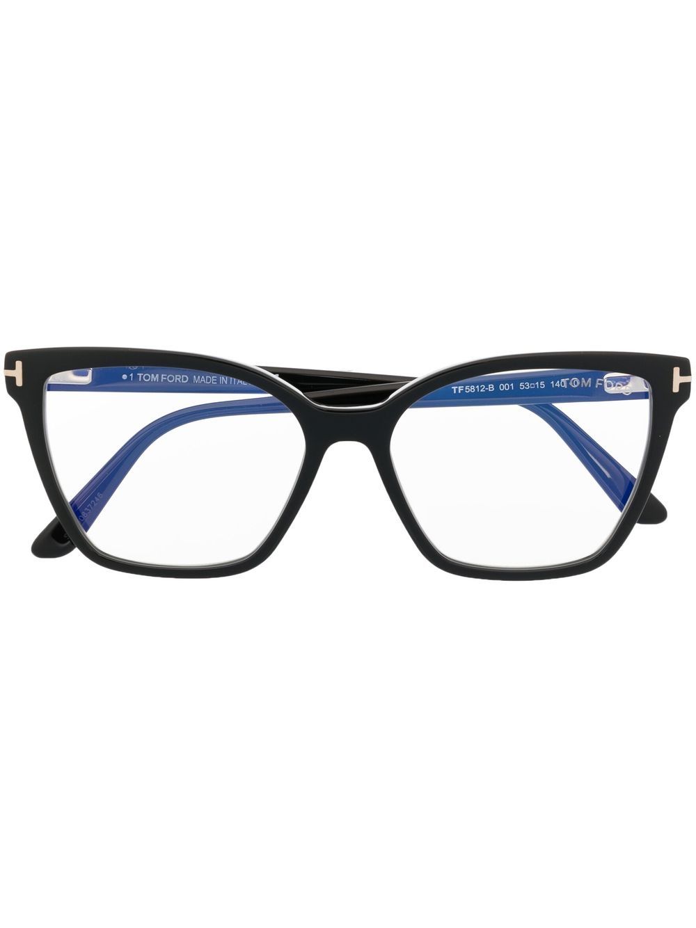 TOM FORD Eyewear 汤姆福特 方框眼镜 - 黑色