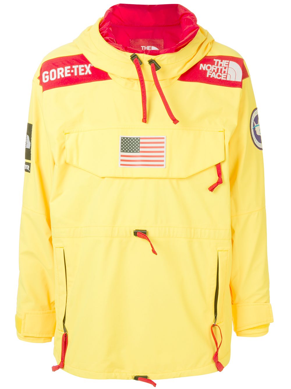 Supreme TNF Expedition套头夹克 - 黄色