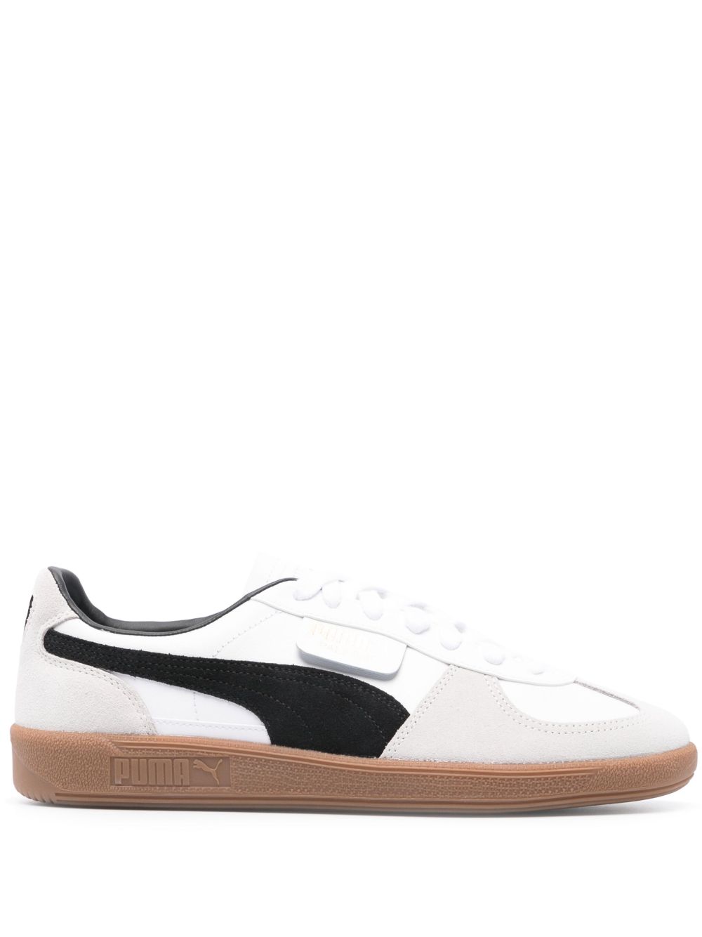 PUMA Palermo 拼接运动鞋 - 白色