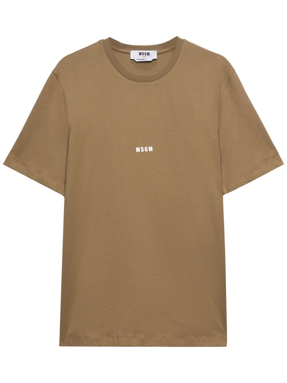 MSGM Impact T恤 - 褐色