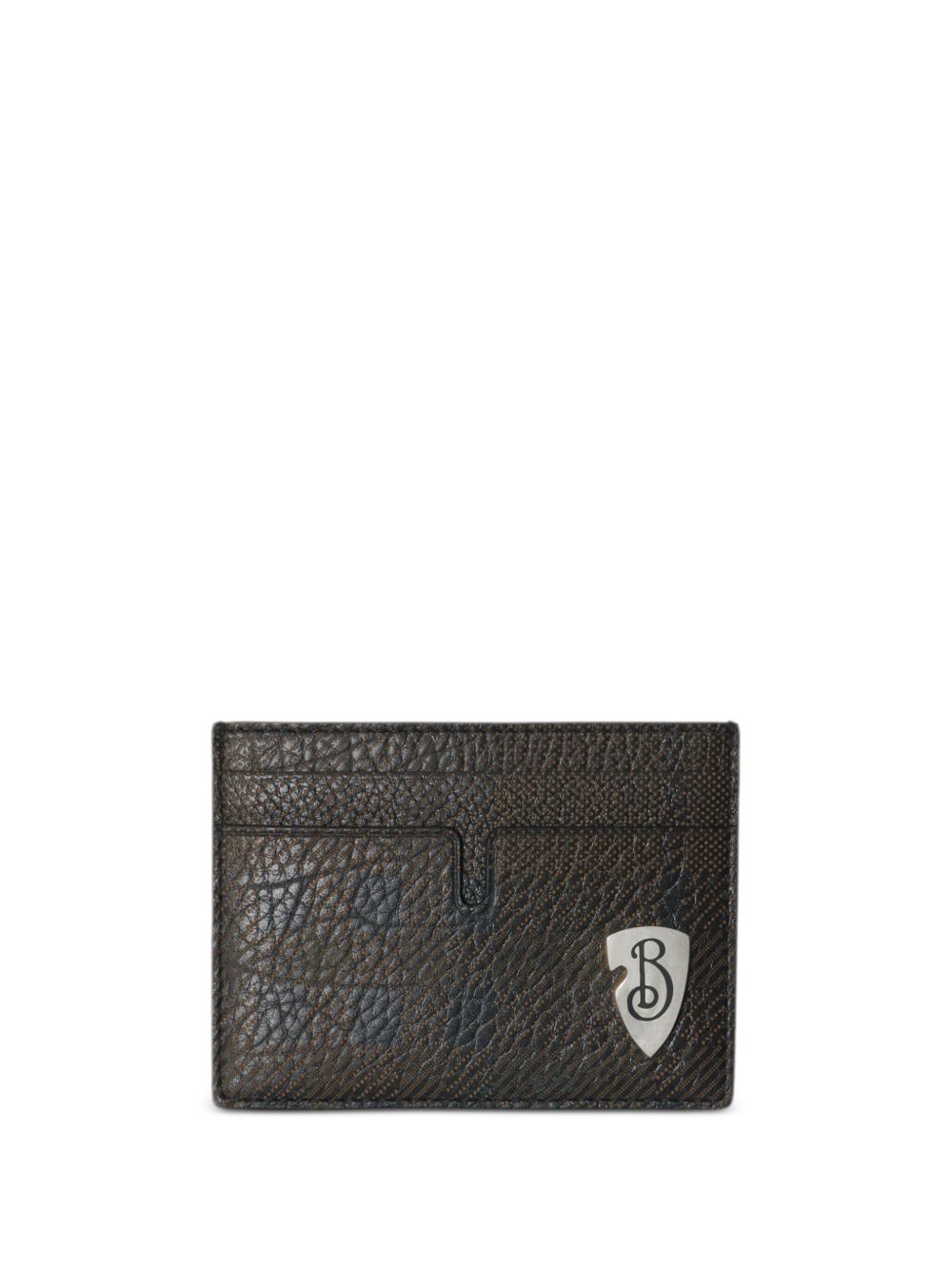 Burberry B-Shield 卡夹 - 褐色