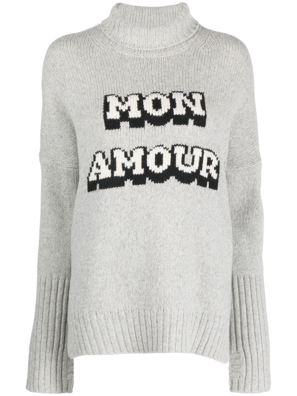 Zadig&Voltaire Alma We Mon Amour 羊毛毛衣 - 灰色