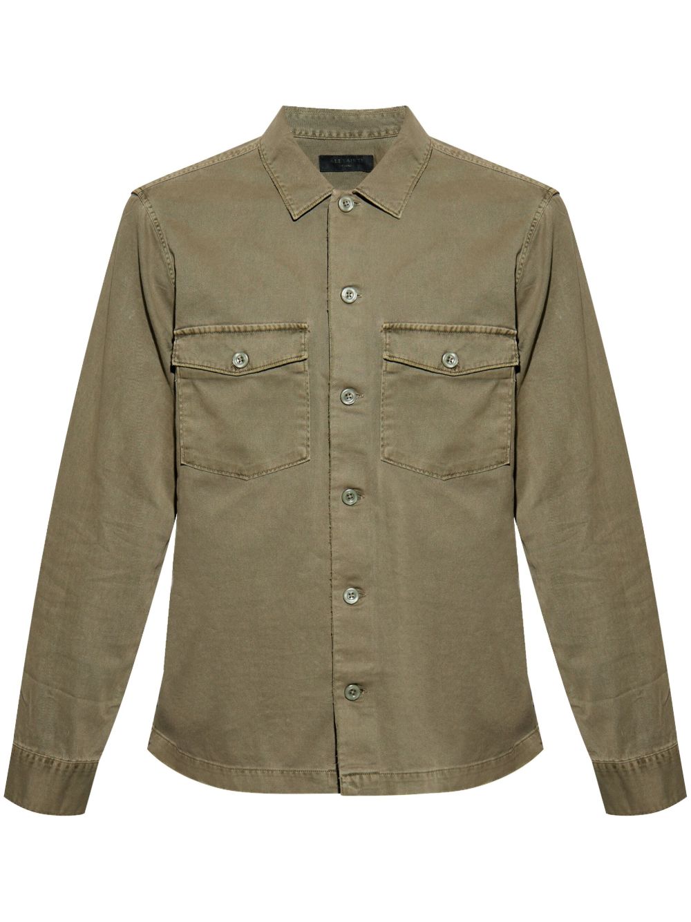 AllSaints Spotter 衬衫 - 绿色