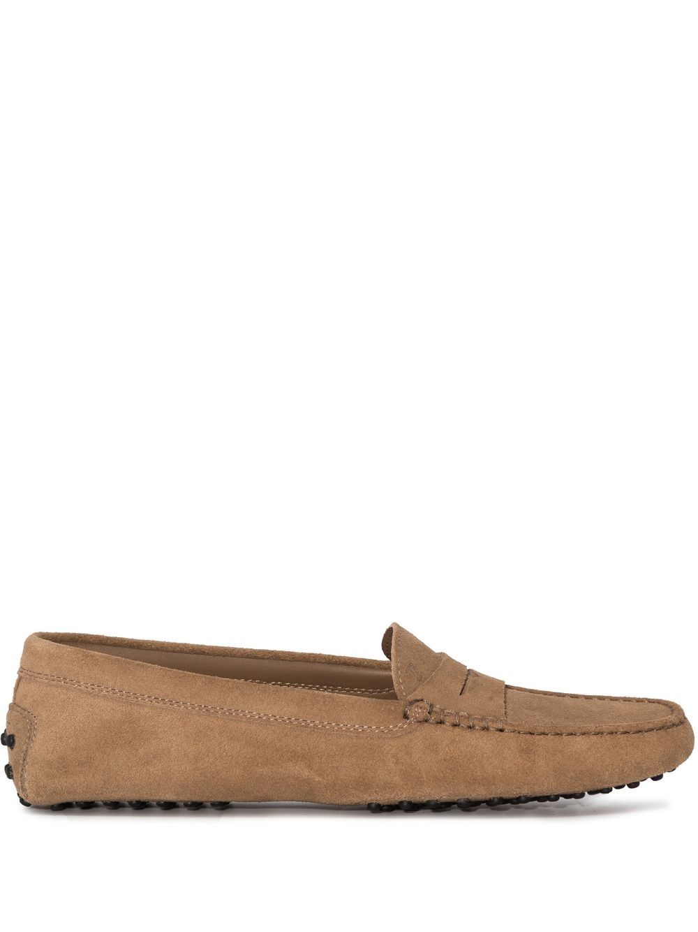 Tod's 托德斯 杏仁形鞋头乐福鞋 - 褐色