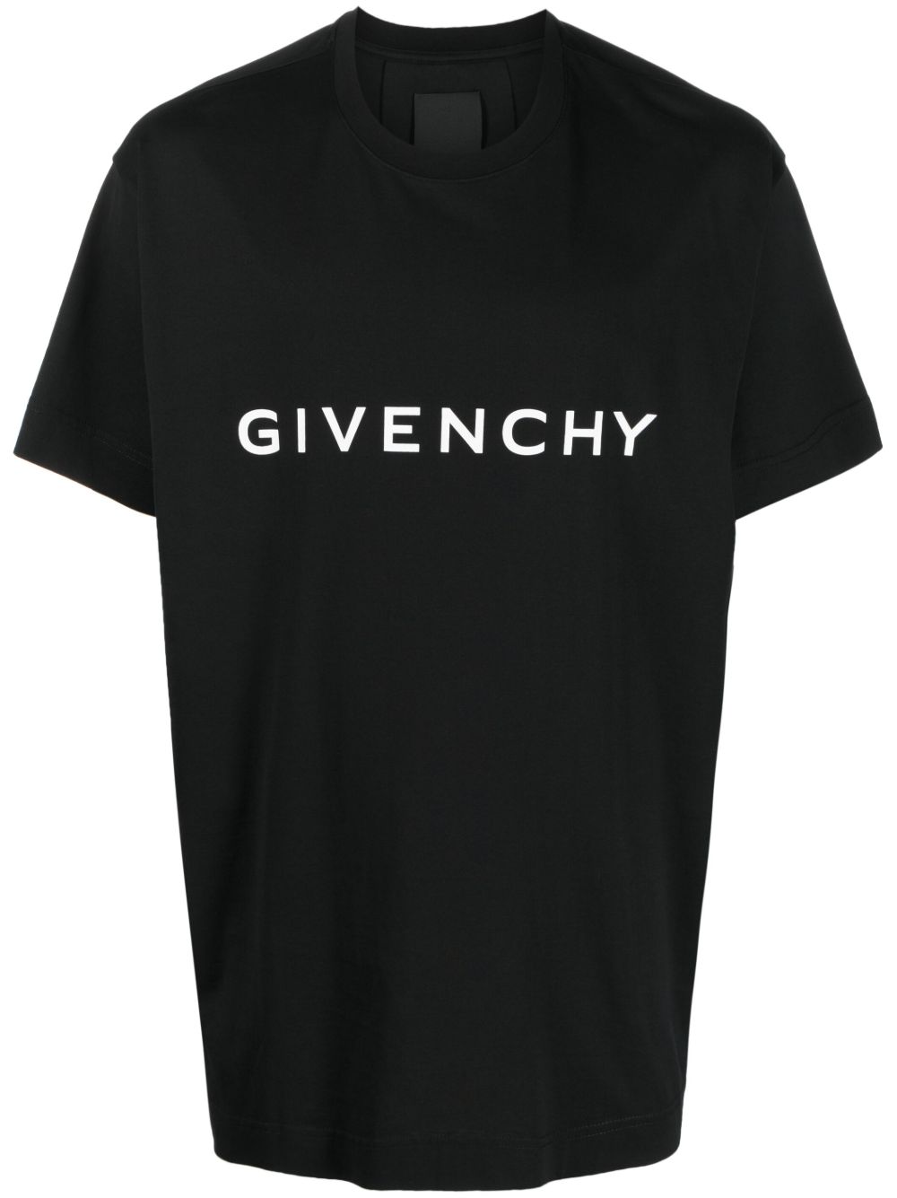 Givenchy Archetype 垮肩T恤 - 黑色