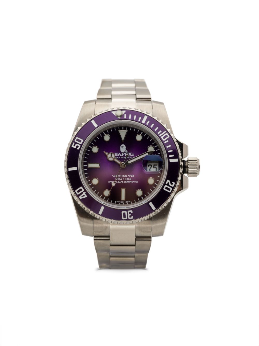 A BATHING APE® Type 1 BAPEX 腕表 - 紫色