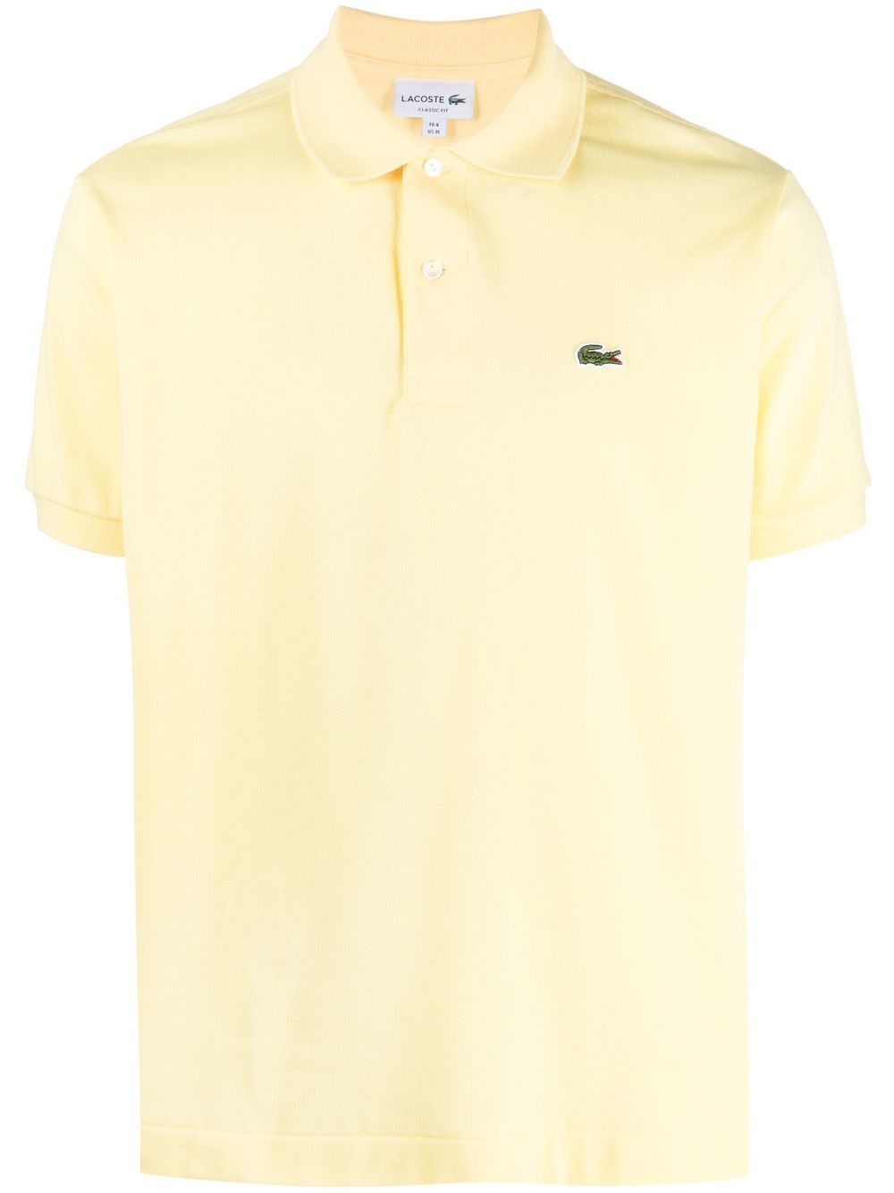 Lacoste 标贴polo衫 - 黄色
