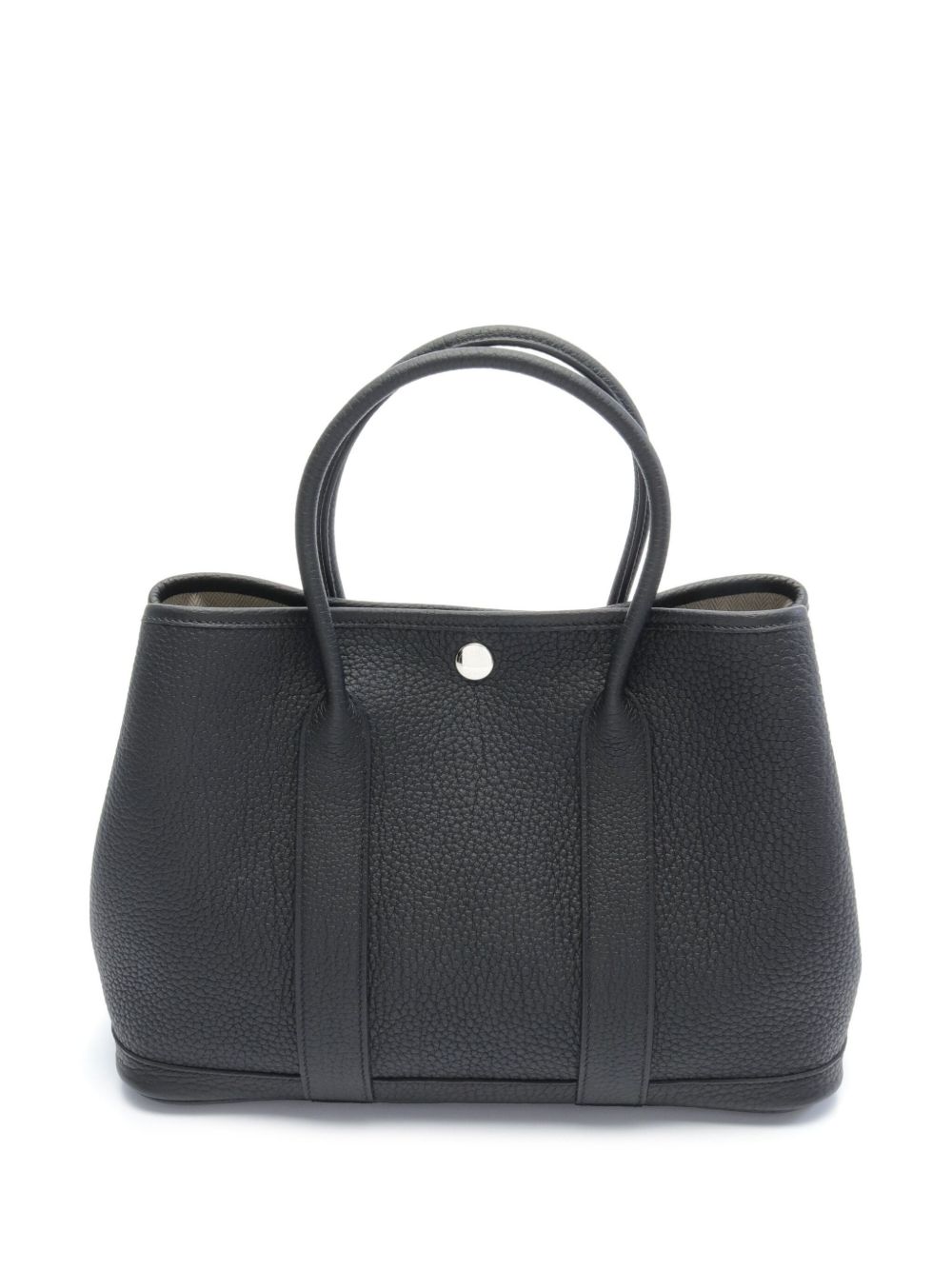 Hermès Pre-Owned Garden Party TPM 手提包（2024年典藏款） - 黑色