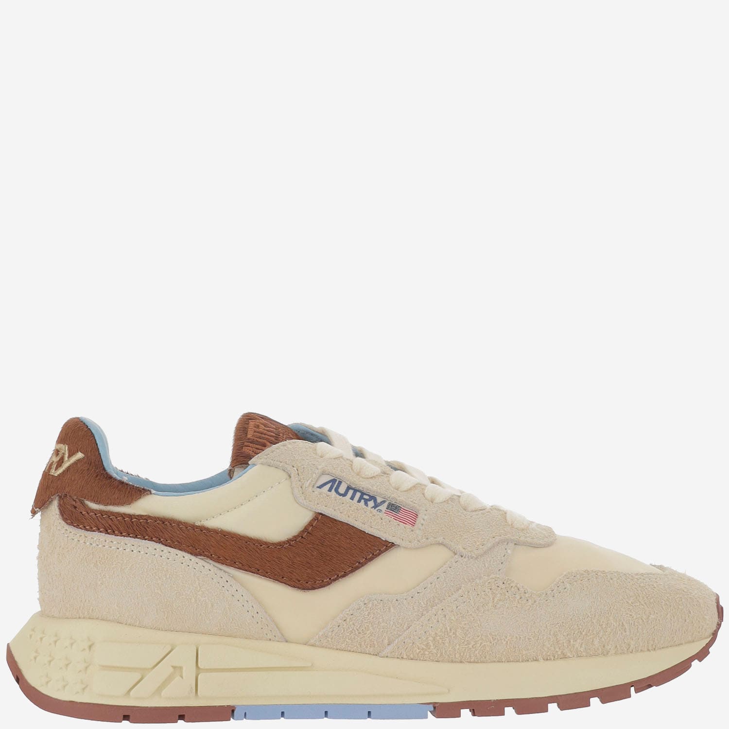 Autry Reelwind Suede And Nylon Sneakers