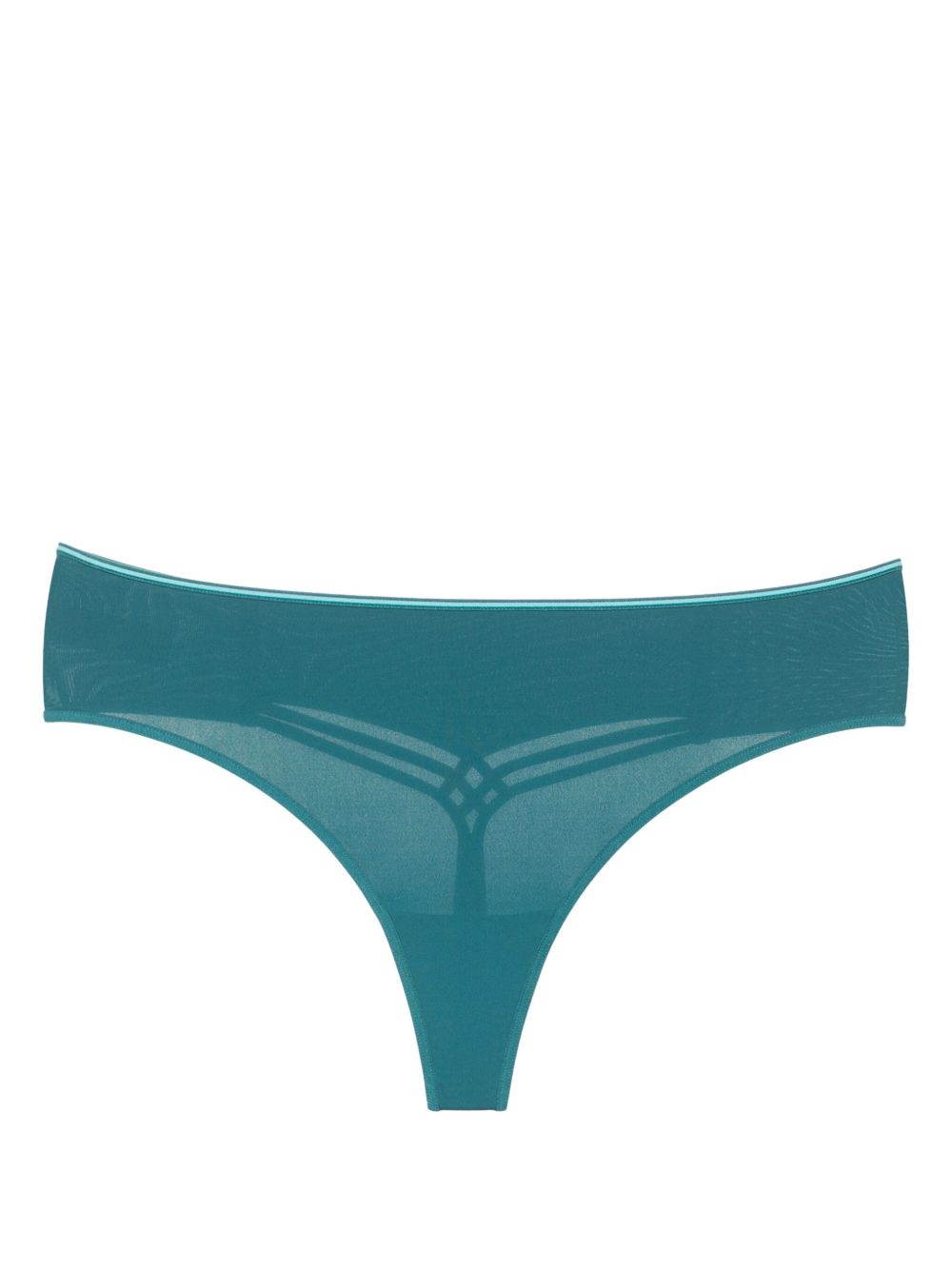 Marlies Dekkers Dame de Paris 丁字裤 - 蓝色