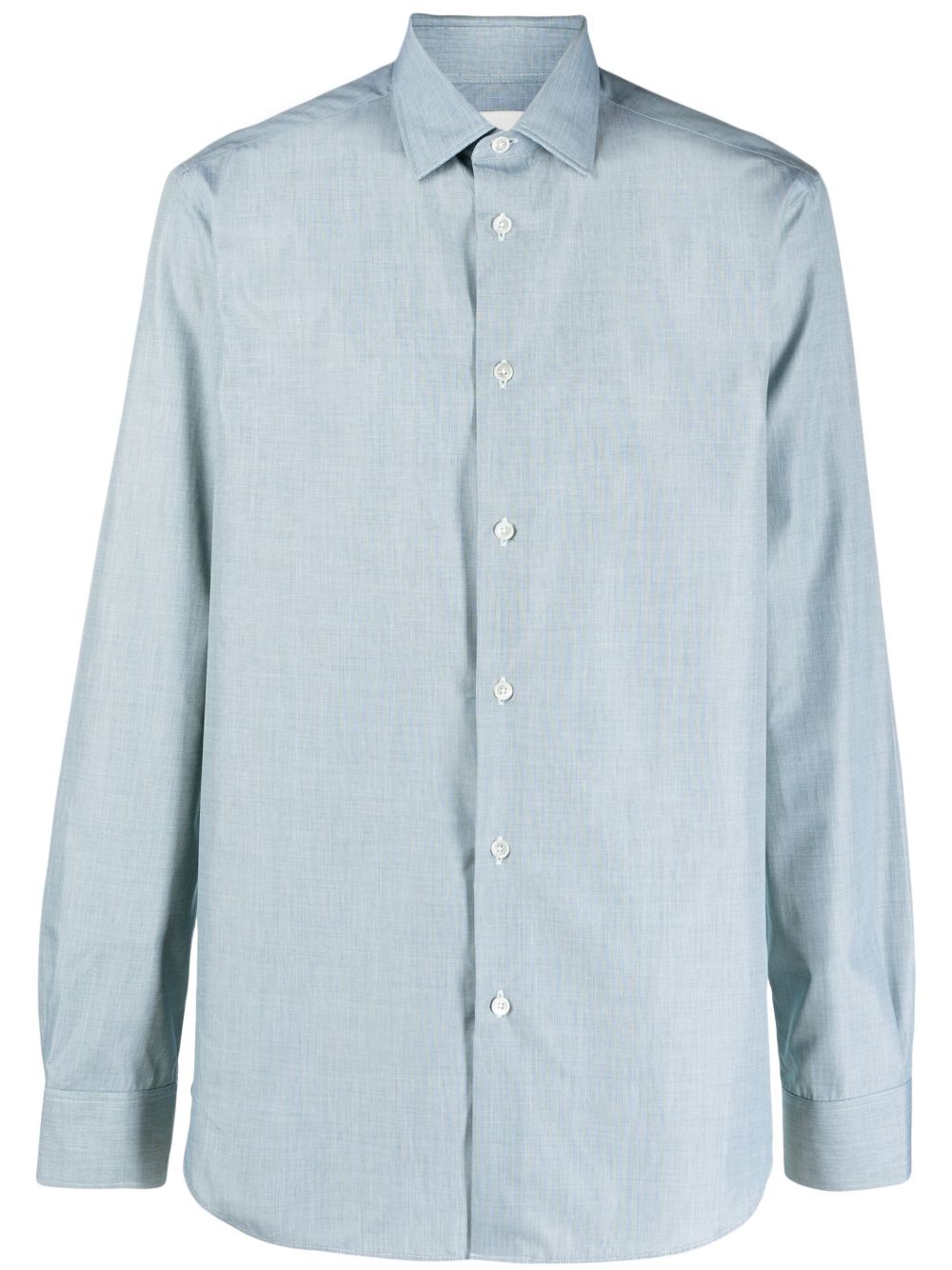 Paul Smith 长袖棉衬衫 - 绿色