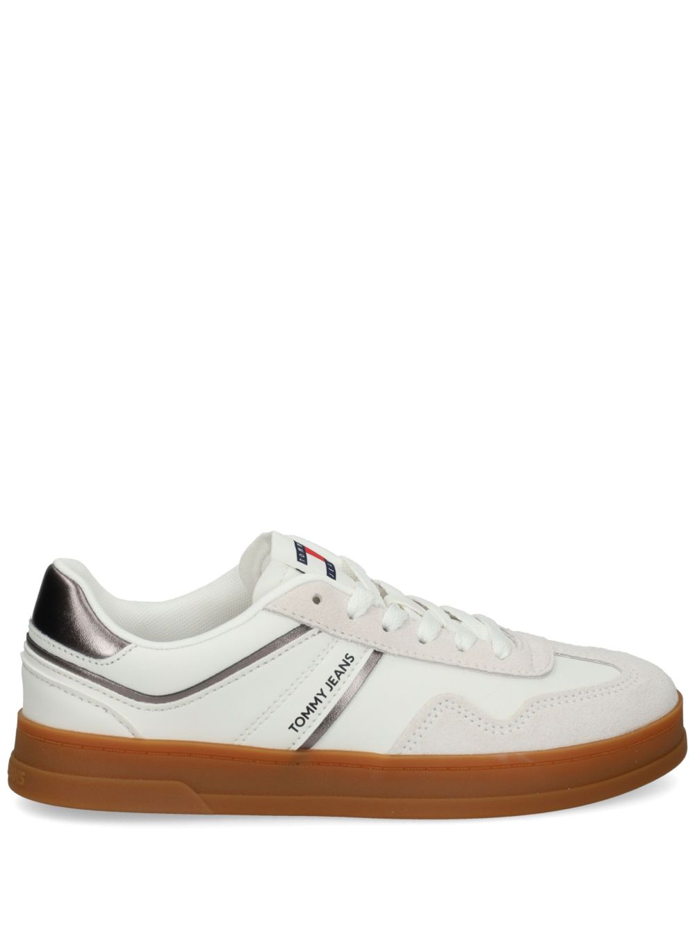 Tommy Jeans logo印花运动鞋 - 白色