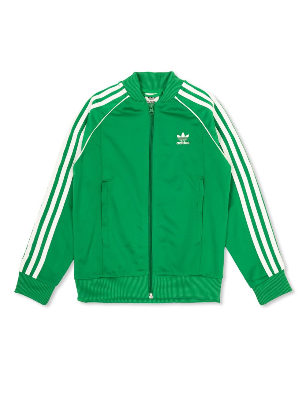 adidas Kids Adicolor Superstar 运动夹克 - 绿色